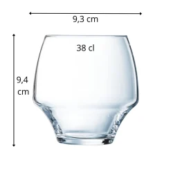 CHEF & SOMMELIER Gobelet forme basse verre cristallin 38 cl Open Up