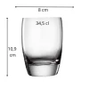 Gobelet forme basse verre cristallin 34,5 cl Michelangelo - LUIGI BORMIOLI Online
