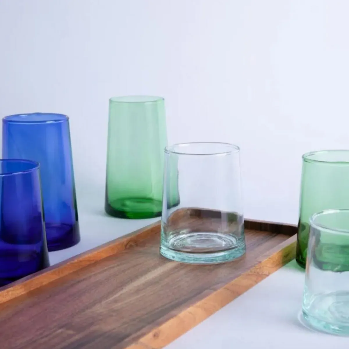 Gobelet forme basse verre recyclé 25 cl Lily - PRO.MUNDI New