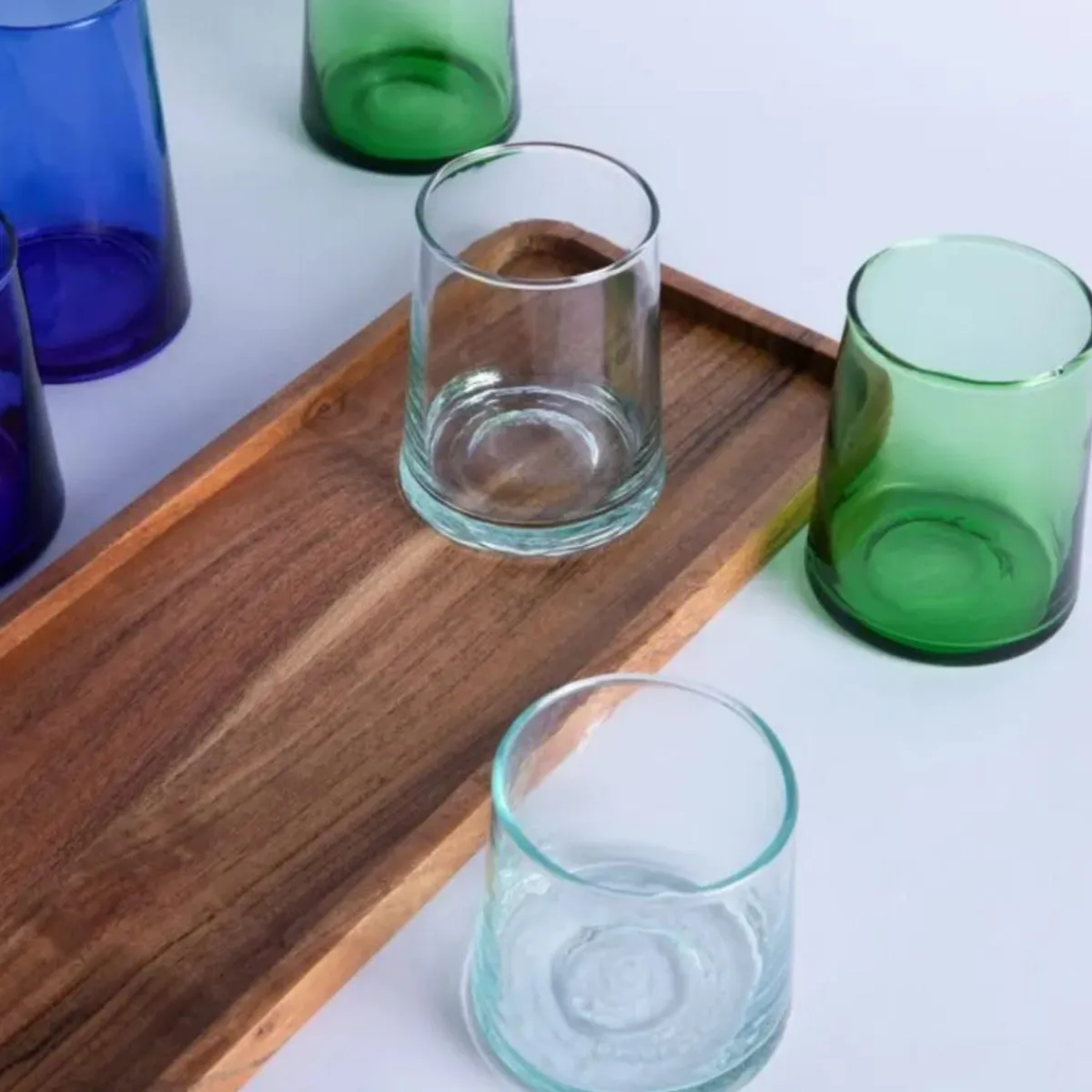 Gobelet forme basse verre recyclé 25 cl Lily - PRO.MUNDI New
