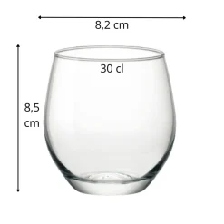Gobelet forme basse verre trempé 30 cl Milano - BORMIOLI ROCCO Clearance