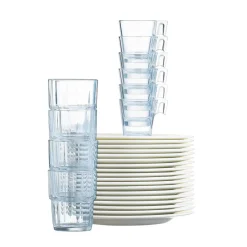 Gobelet forme basse verre trempé 25 cl Norvege - ARCOROC New