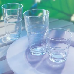 Gobelet forme basse verre trempé 20 cl Spirale - ARCOROC Online