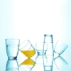 ARCOROC Gobelet forme basse verre trempé 25 cl Spirale
