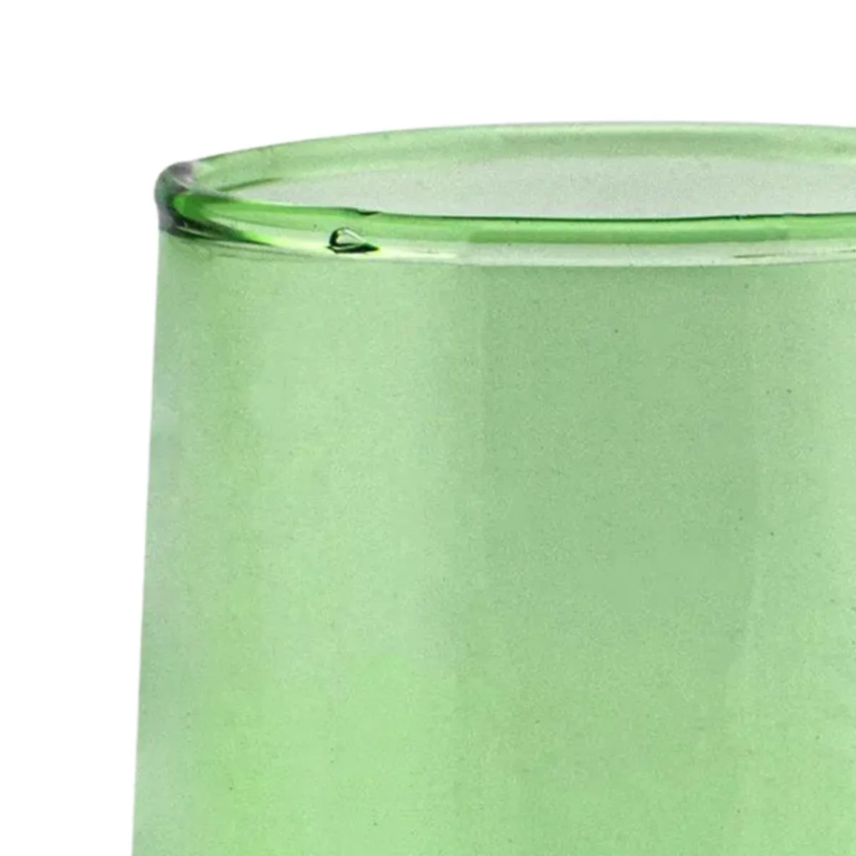PRO.MUNDI Gobelet forme basse vert verre recyclé 25 cl Lily Hot
