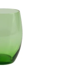 PRO.MUNDI Gobelet forme basse vert verre 30 cl Baya Hot