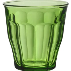 Gobelet forme basse vert verre trempé 25 cl Picardie - DURALEX Clearance