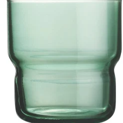 Gobelet forme basse vert verre trempé 22 cl Log Brush - ARCOROC Online
