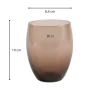 PRO.MUNDI Gobelet forme basse violet verre 30 cl Baya Outlet