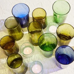 PRO.MUNDI Gobelet forme haute ambre verre recyclé 33 cl Lily New