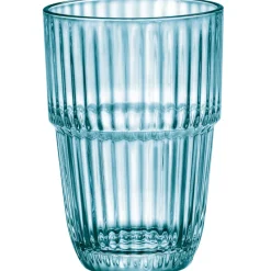 Gobelet forme haute bleu verre trempé 38 cl Barshine - BORMIOLI ROCCO Sale