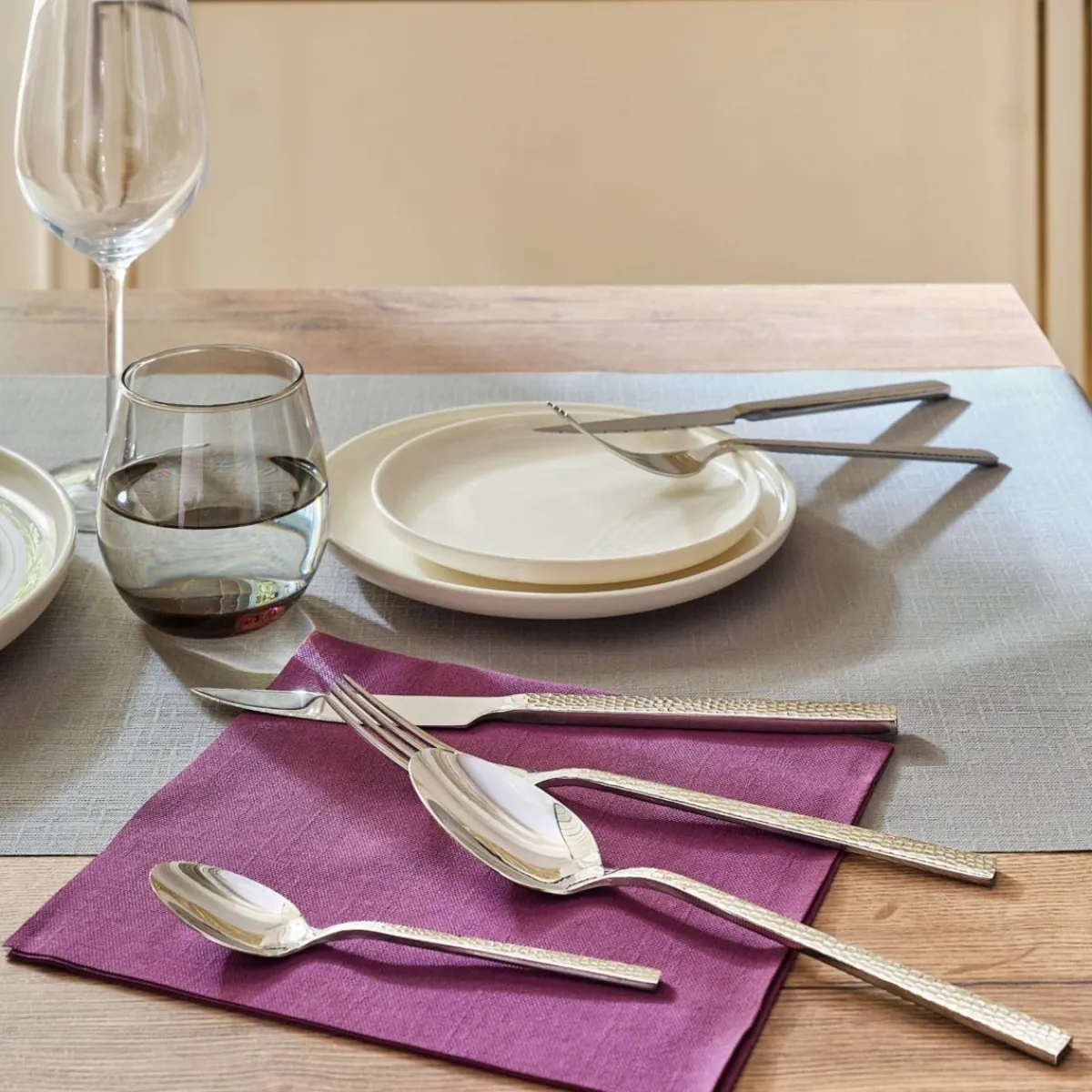 PRO.MUNDI Gobelet forme haute gris verre 37 cl Cara Best