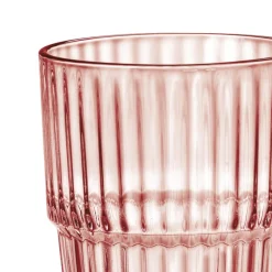 BORMIOLI ROCCO Gobelet forme haute rose verre trempé 38 cl Barshine Sale