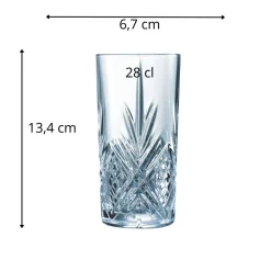 Gobelet forme haute verre 28 cl Broadway - ARCOROC Outlet