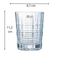 Gobelet forme haute verre 35 cl Brixton - ARCOROC New