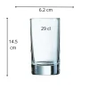 Gobelet forme haute verre 29 cl Islande - ARCOROC Clearance