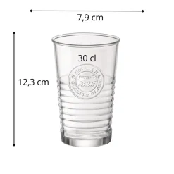 BORMIOLI ROCCO Gobelet forme haute verre 30 cl Officina 1825 Online
