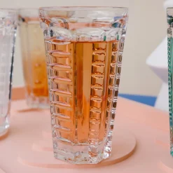 LA ROCHERE Gobelet forme haute verre pressé 34,8 cl Saga Online