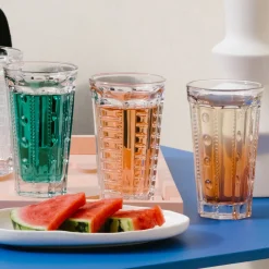 LA ROCHERE Gobelet forme haute verre pressé 34,8 cl Saga Online