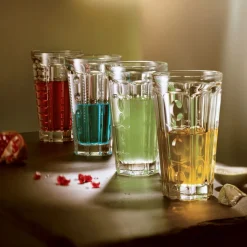 LA ROCHERE Gobelet forme haute verre pressé 34,8 cl Saga Online