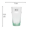 Gobelet forme haute verre recyclé 30 cl Lily - PRO.MUNDI Hot