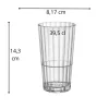 Gobelet forme haute verre trempé 39,5 cl Oxford - BORMIOLI ROCCO Discount