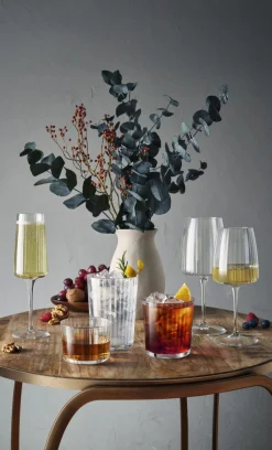 BORMIOLI ROCCO Gobelet negroni bleu verre cristallin 35 cl Exclusiva Sale