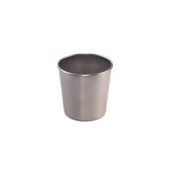 Gobelet rond argent inox 20 cl Inox - PLASTOREX Best