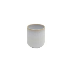 Gobelet rond beige grès émaillé 9 cl Ø 5,5 cm Sand - ACCOLADE Discount