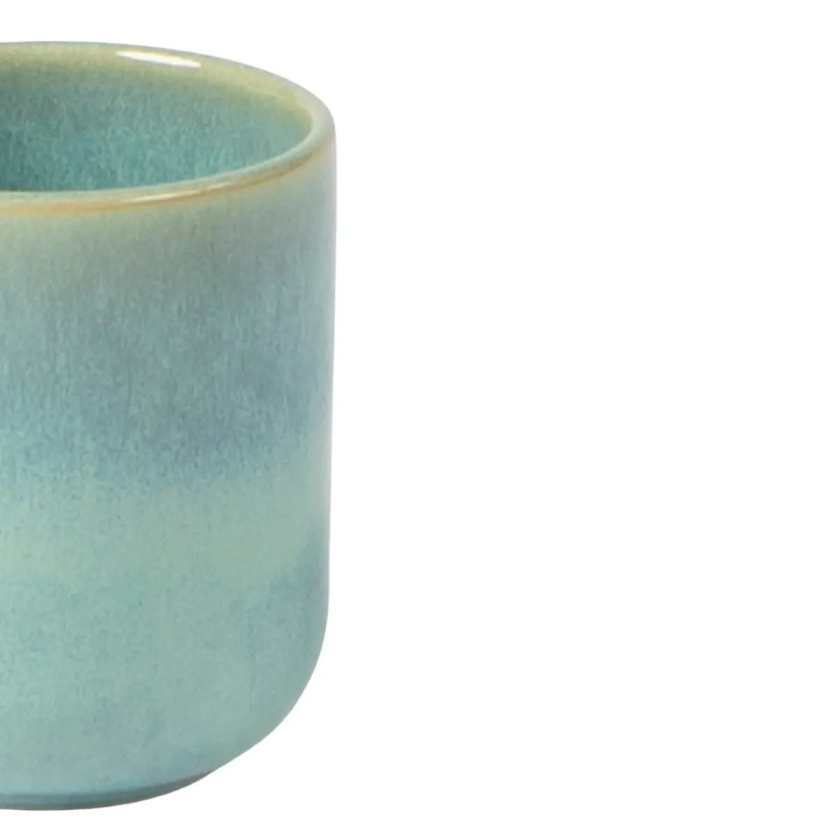 ACCOLADE Gobelet rond bleu grès émaillé 9 cl Ø 5,5 cm Magic Sale