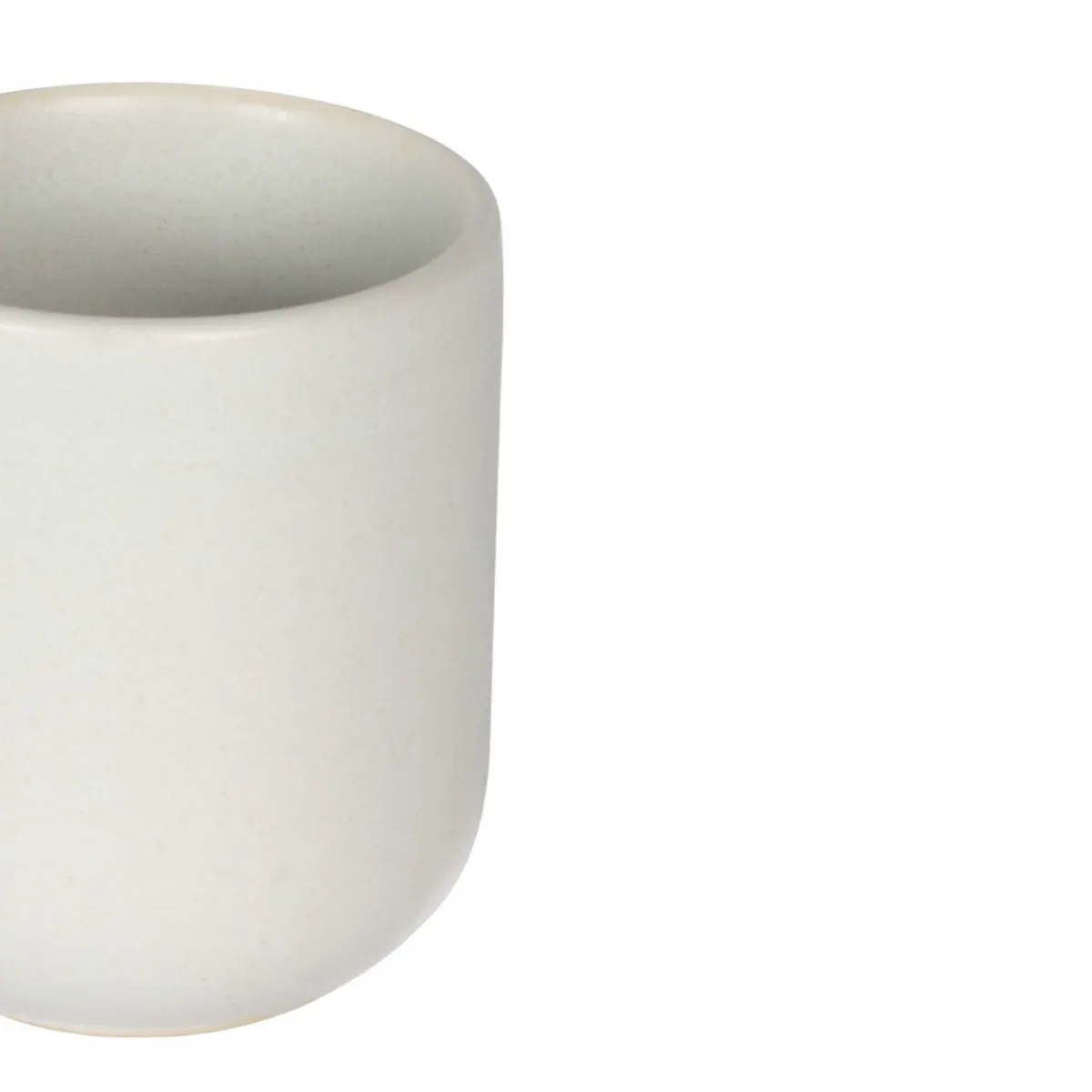ACCOLADE Gobelet rond bleu grès émaillé 9 cl Ø 5,5 cm Ice Discount