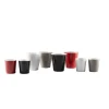 Gobelet rond marron grès émaillé 10 cl Ø 6 cm Prismo - PRO.MUNDI Discount