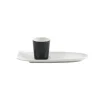 Gobelet rond noir grès émaillé 10 cl Ø 6 cm Prismo - PRO.MUNDI Best