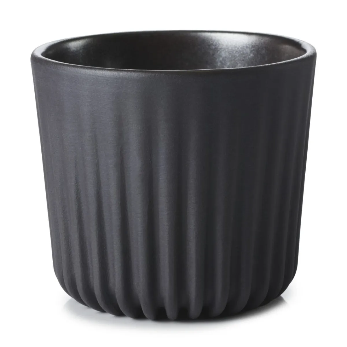 REVOL Gobelet rond noir porcelaine culinaire 8 cl Ø 6 cm Pekoe Outlet