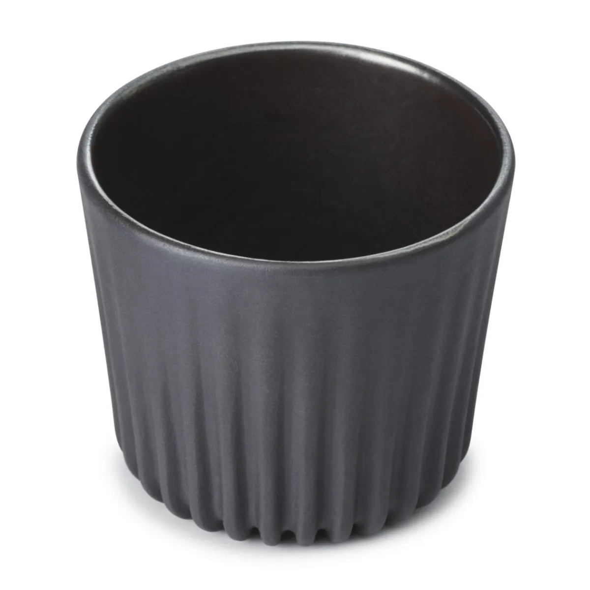 REVOL Gobelet rond noir porcelaine culinaire 8 cl Ø 6 cm Pekoe Outlet