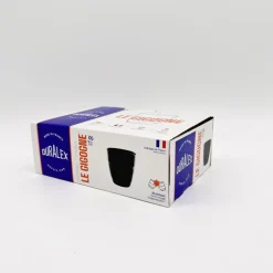 Gobelet rond noir verre trempé 9 cl Gigogne - DURALEX Clearance