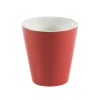 PRO.MUNDI Gobelet rond rouge grès émaillé 20 cl Ø 8,5 cm Prismo Outlet