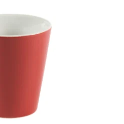 PRO.MUNDI Gobelet rond rouge grès émaillé 20 cl Ø 8,5 cm Prismo Outlet