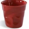 REVOL Gobelet rond rouge piment porcelaine culinaire 8 cl Ø 6,5 cm Froisse Clearance