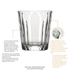 LA ROCHERE Gobelet rond verre 28 cl Onde New