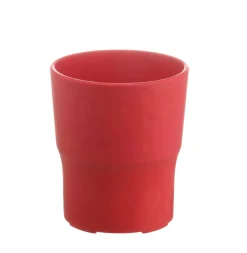 Gobelet rouge fibre végétale 16 cl Lilitouch - SAINT ROMAIN Clearance