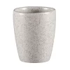 Gobelet à thé gris porcelaine vitrifiée 23 cl Ø 7,3 cm stone Ease - RAK Clearance