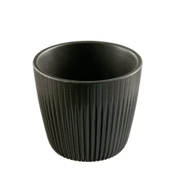 Gobelet à thé noir mélamine 18 cl Ø 8,5 cm Lineo - APS Sale