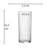 BORMIOLI ROCCO Gobelet tom collins verre cristallin 47,5 cl Exclusiva Discount