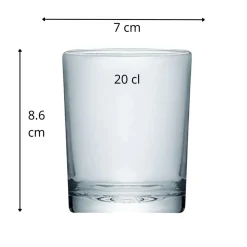BORMIOLI ROCCO Gobelet verre 20 cl Nchic New