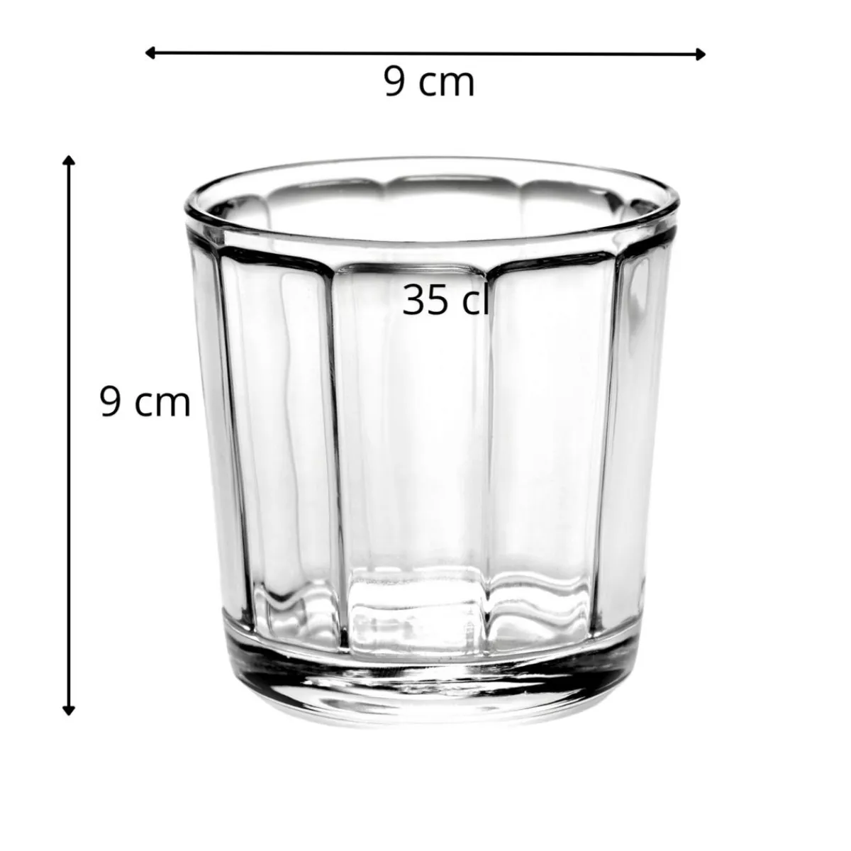 Gobelet verre 35 cl Surface - SERAX Online