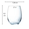 CHEF & SOMMELIER Gobelet verre cristallin 27 cl Primary Outlet