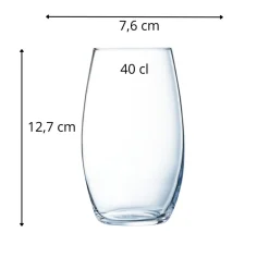 Gobelet verre cristallin 40 cl Primary - CHEF & SOMMELIER Online
