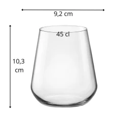 BORMIOLI ROCCO Gobelet verre cristallin 45 cl Uno Best