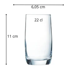 CHEF & SOMMELIER Gobelet verre cristallin 22 cl Vigne Sale